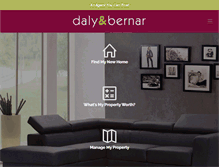 Tablet Screenshot of dalybernar.com.au